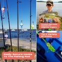 HOOK-EZE Fishing Knot Tying Tool | Protect from Fish Hooks | Tie Fishing Knots Easily | Cool Gadgets for Fishermen | Ice Fly Fishing | Fishing