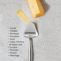 Boska Stainless Steel Cheese Slicer - Copenhagen For All Types of Cheese - Multi-Functional Cheese Slicer - Handheld Slicer - Silver Non-Stick