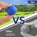 Guirnd 20 Pack Foam Golf Balls, 41mm Practice Golf Balls, Realistic Feel and Long Lasting Limited Fligh Practice Golf Balls for Backyard, Soft Golf