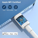 iPhone Charger Fast Charging,20W PD USB C Wall Charger 4 Pack with 6FT Fast Charging Cable - Fast Charger for iPhone 14/14 Pro Max/13/13 Pro/12/12
