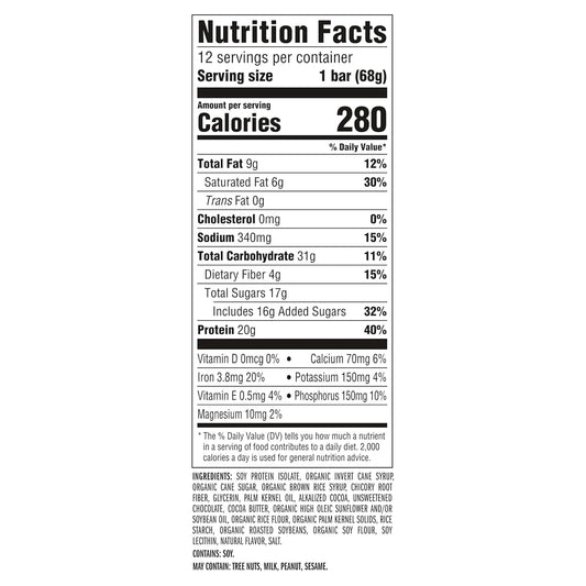 CLIF BUILDERS Protein Bars - OREO-Flavored - 20g Plant Based Protein - Gluten Free - Non-GMO - Low Glycemic - No Artificial Sweeteners - 2.4 oz. (12