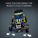LEGO Technic Off-Road Race Buggy Buildable Car Toy, Cool Toy for 8 Year Old Boys, Girls and Kids who Love Rally Contests, Race Car Featuring Moving
