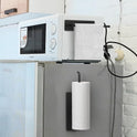 Paper Towel Holder, Magnetic Paper Towel Holder for Fridge, Toilet Paper Roll Holder Magnet Towel Rack Wall Mount Fridge Organizer for Paper Towels
