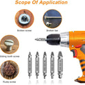 Gifts for Men,Damaged Screw Extractor Set-Christmas Stocking Stuffers for Men Adults Him,Mens Gifts for Dad,Husband,Stripped Screws Nuts & Bolts