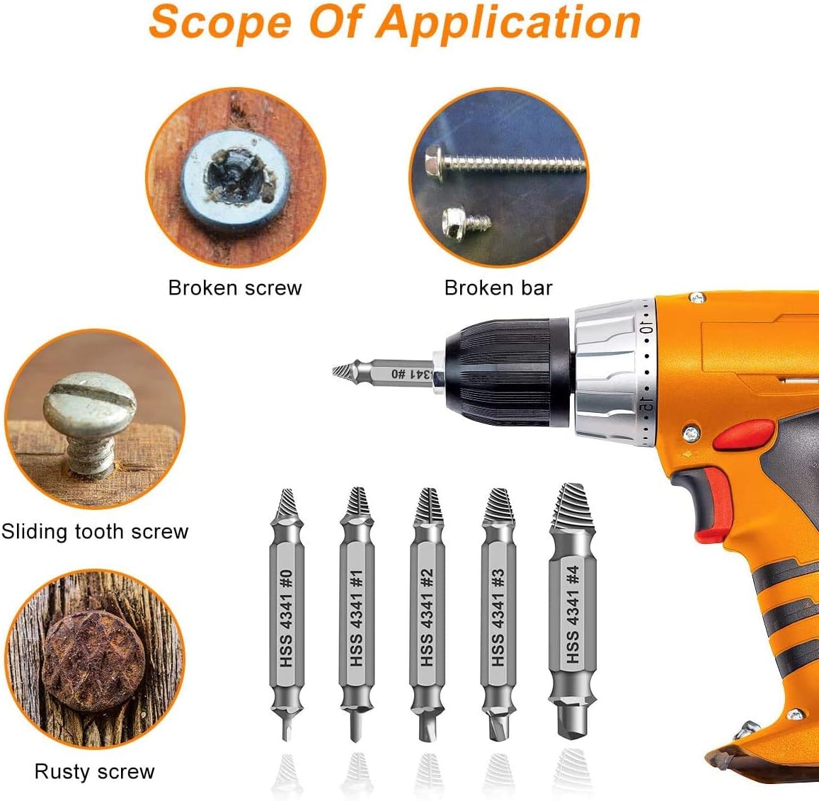 Gifts for Men,Damaged Screw Extractor Set-Christmas Stocking Stuffers for Men Adults Him,Mens Gifts for Dad,Husband,Stripped Screws Nuts & Bolts