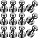 LOVIMAG Fridge Magnets 12Pcs Refrigerator Whiteboard Small Strong Magnet Classroom Kitchen Accessories Decorative Locker Set Decor Must Haves Office