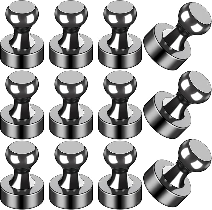 LOVIMAG Fridge Magnets 12Pcs Refrigerator Whiteboard Small Strong Magnet Classroom Kitchen Accessories Decorative Locker Set Decor Must Haves Office
