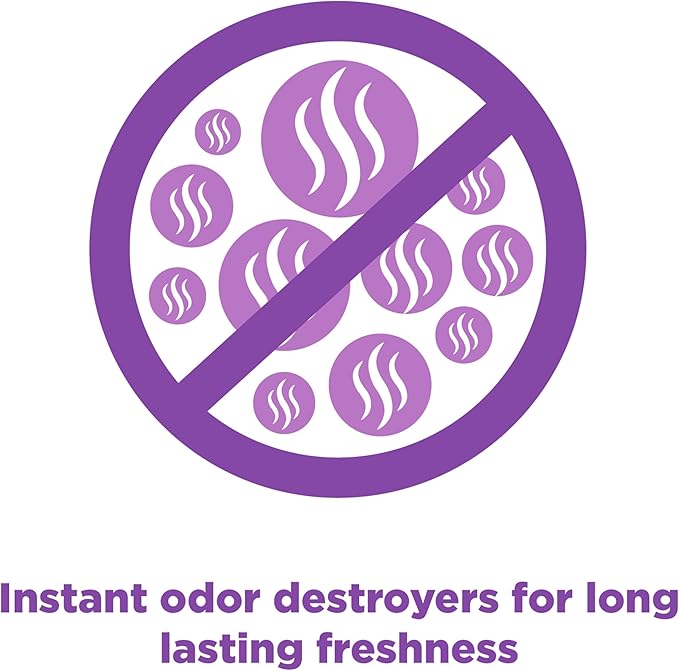 Arm & Hammer Forever Fresh Clumping Cat Litter Lavender, MultiCat 18lb With 20% More Lavender Freshness, Pet Friendly With Essential Oils