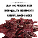 Old Trapper Beef Jerky, Old-Fashioned 8 Ounce Bag, Tender Meat Snacks for Lunches or Between Meals, 11 Grams of Protein, Zero Grams of Fat, and 70