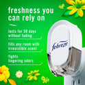 Febreze Plug In Air Freshener, Odor-Fighting Scented Oil Refill, Air Fresheners for Home and Bathroom and Kitchen, Long Lasting for Strong Odors