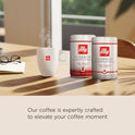 Illy Classico Whole Bean Coffee, Medium Roast, Classic Roast With Notes Of Caramel, Orange Blossom And Jasmine, 100% Arabica Coffee, No