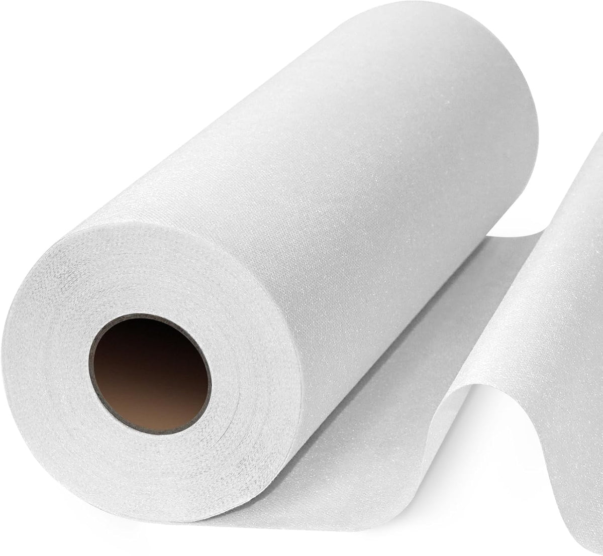 PLANTIONAL Medium Weight White Iron-On Non-Woven Fusible Interfacing: 11.6" x 30yd Medium Weight Non-Woven Interfacing Iron On Polyester Single-Sided