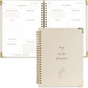 Beautiful To Do List Notebook - Aesthetic Daily Planner to Easily Organize Your Tasks And Boost Productivity - Stylish Undated ADHD Planner Gift and