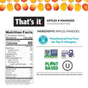 That's it. Mini Fruit Bars (Variety 35 Pack) No Sugar Added, Plant-Based, Vegan & Gluten Free, Breakfast Bar, Paleo, for Children & Adults, Non GMO