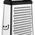Spring Chef Professional Cheese Grater - Stainless Steel, XL Size, 4 Sides - Perfect Box Grater for Parmesan Cheese, Vegetables, Ginger - Dishwasher