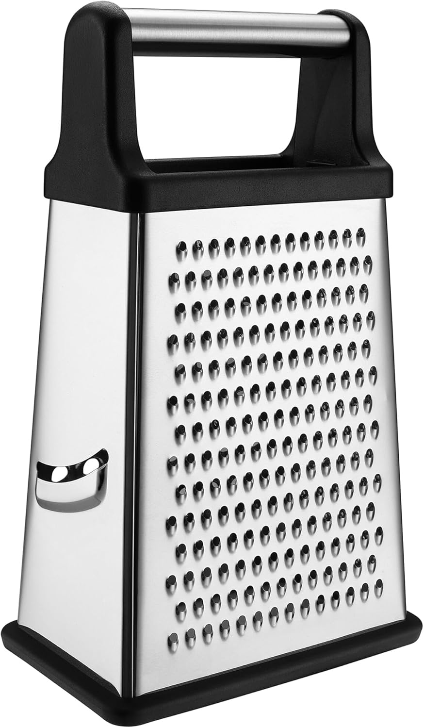 Spring Chef Professional Cheese Grater - Stainless Steel, XL Size, 4 Sides - Perfect Box Grater for Parmesan Cheese, Vegetables, Ginger - Dishwasher
