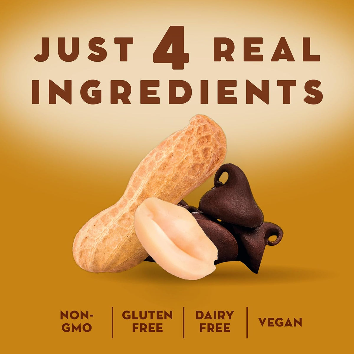Larabar Peanut Butter Chocolate Chip Mini Bars, Gluten Free Vegan, 20 ct