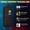 DULCE DOM Pickleball Paddles Set of 2/4 - USAPA Approved, Fiberglass/Carbon Fiber Pickleball Racket with 4 Indoor Outdoor Pickleball Balls and
