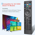 Universal Remote Control XRT140 for VIZIO Smart TV Remote Replacement XRT136 XRT260 XRT270 Smartcast D, E, M, P, V, PX Series Smart TVs