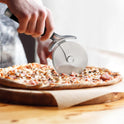 KitchenAid Classic Pizza Wheel with Sharp Blade For Cutting Through Crusts, Pies and More, Built In Finger Guard for Safety and Comfort Grip to