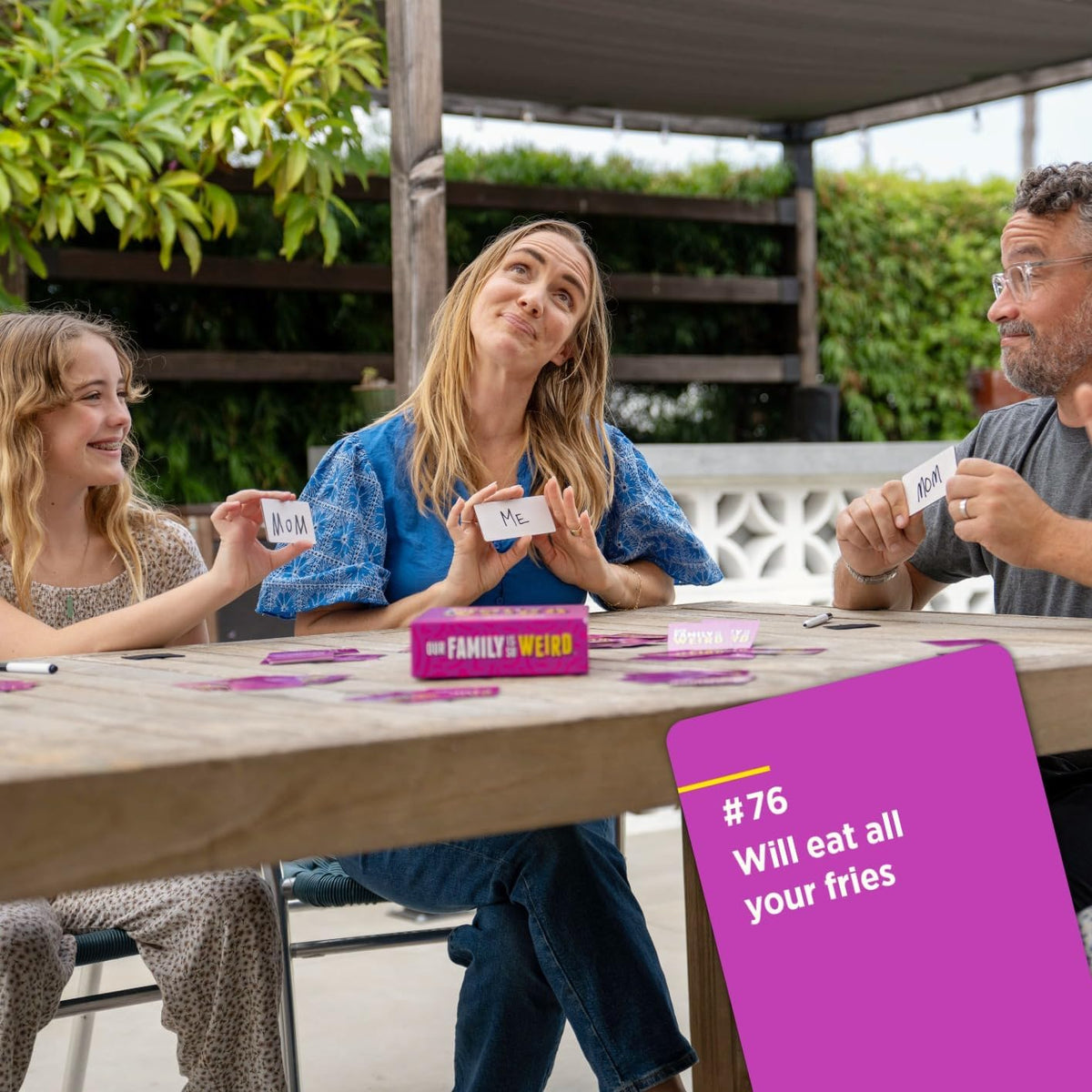 DSS Games Our Family is So Weird [A Family Card Game to Decide Who’s Most Likely to | Game Night Idea for Teens, Adults & Groups | Great for Stocking