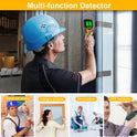 Stud Finder Wall Scanner - 5 in 1 Stud Finder Tool w/Microprocessor Chip and HD LCD Display, Stud Detector Beam Finders for the Center and Edge of