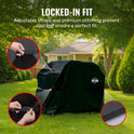 Grillman Grill Cover, BBQ Outdoor Grill Covers, Charcoal, Gas Grills, Waterproof, Rip-Proof, Weather-Resistant, Anti-UV, Barbecue Cover for Weber
