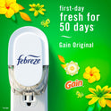 Febreze Plug In Air Freshener, Odor-Fighting Scented Oil Refill, Air Fresheners for Home and Bathroom and Kitchen, Long Lasting for Strong Odors