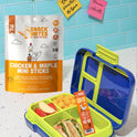The New Primal Snack Mates Chicken & Maple Sticks, Gluten Free Healthy Snacks for Kids, Low Sugar High Protein Back to School Snacks, Mini Paleo