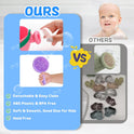 Fajiabao Baby Bath Toys for Kids Ages 1-3 Toddler Bath Toys Mold Free for 2-4 Bathtub Sand Beach Pool Water Toys for 1+ Year Old Girl Gifts 5 PCS