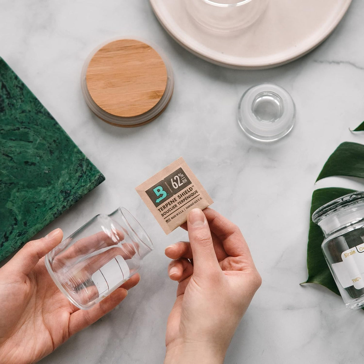 Boveda 62% Two-Way Humidity Control Packs For Storing ½ oz – Size 4 – 10 Pack – Moisture Absorbers for Small Storage Containers – Humidifier Packs