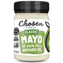 Chosen Foods 100% Avocado Oil-Based Classic Mayonnaise, Gluten & Dairy Free, Low-Carb, Keto Diet Friendly, Mayo for Sandwiches, Dressings and Sauces