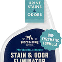 Rocco & Roxie Stain & Odor Eliminator for Strong Odor, 32oz Enzyme Pet Odor Eliminator for Home, Carpet Stain Remover for Cats & Dog Pee, Enzymatic