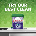 Cascade Platinum Power Boost Dishwasher Pods, Dishwasher Detergent, Dishwasher Soap, Dish Tabs, Dishwashing Tablets, Dish Detergent, Lemon