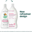 ATTITUDE Baby Dish Soap and Bottle Cleaner, EWG Verified Dishwashing Liquid, No Added Dyes or Fragrances, Tough on Milk Residue and Grease, Vegan