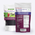Certified USDA - 100% Organic Dried Elderberries - 1lb Bulk - Non-Irradiated, Non-Gmo, Whole Black Elderberry Immune Support For Making Elder Syrup
