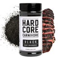 Hardcore Carnivore Black: Activated Charcoal Meat Seasoning Rub (13 oz Shaker) Texas-Made, Blend for Steak, Brisket, Burgers, BBQ, Grilling and