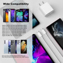 iPhone 17 16 15 Charger Fast Charging,20W Apple iPad USB C Fast Charger,2Pack 6ft USB C Wall Charger Block for iPhone 17/Pro/Pro Max/17 Air/ 16/16