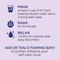 Dr Teal's Epsom Salt Soaking Solution, Soothe & Sleep, Lavender, 3lbs