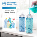 Spray Wet Mops for Hardwood Floor Cleaning: MEXERRIS Floor Mop with 5 Washable Pads for Swiffer Powermop & 2 Refillable Bottles - Home Commercial