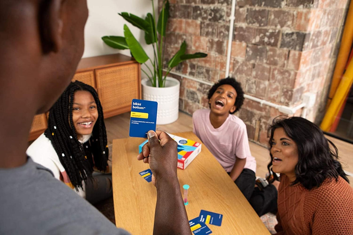 Guess The Gibberish Card Game for Families by Relatable, From The Creators of Incohereant, Fun Kids Games for Kids 12+ Includes 400 Cards & Sand