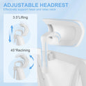 Misolant Ergonomic Office Chair with Footrest, Ergonomic Desk Chair with Adjustable 2D Lumbar Support, High Back Computer Chair with Adjustable