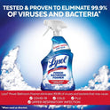 Lysol Power Foaming Bathroom Cleaner, Multipurpose Cleaner For Showers, Bathtubs, Sinks, Disinfectant Spray Kills 99.9% Of Germs, Zero Bleach
