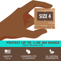 Boveda 62% Two-Way Humidity Control Packs For Storing ½ oz – Size 4 – 10 Pack – Moisture Absorbers for Small Storage Containers – Humidifier Packs