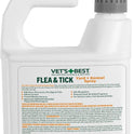 Vet's Best Natural Flea and Tick Yard and Dog Kennel Spray, Plant Safe Tick Spray for Yard with Ready-to-Use Hose Attachment, Mosquito Repellent