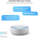 Kasa Smart Plug Power Strip KP303, Surge Protector with 3 Individually Controlled Smart Outlets and 2 USB Ports, Works with Alexa & Google Home, No