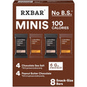 RXBAR Minis Protein Bars, Protein Snack, Snack Bars, Variety Pack, 7.3oz Box (8 Count)