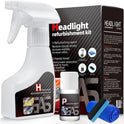 Car Headlight Restoration Polishing Kits Headlamp Repair Kits Car Light Polisher Cleaning Kits Ceramic Coating Spray Shiny Stuff Headlight