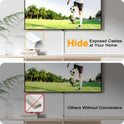 Delamu Cord Hider, 157in Wire Covers for Cords on Wall, Premium Cable Hider Cord Covers for Wires, Cable Management Wire Hiders for TV, Cable Raceway