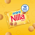 NILLA Wafers Mini Cookies, Vanilla Wafers, 10 Snack Packs